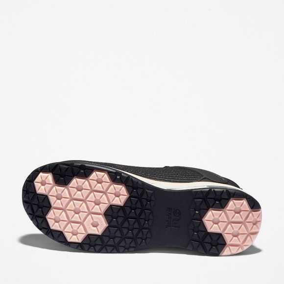 Timberland Pro Women’s Anti-Fatigue Composite Toe black/pink shoe size 6.5 - Picture 3 of 6
